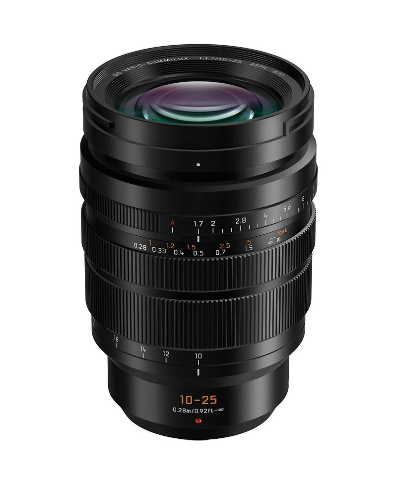 Panasonic Panasonic Lumix G Leica Dg Vario-Summilux 10-25mm F/1.7 Aspherical Lens for Micro Four Thirds Mount, Black