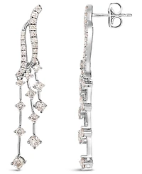 Le Vian Nude Diamond Dangling Drop Earrings (1 ct. t.w.) in 14k Rose Gold