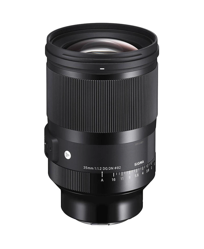 Sigma 35mm f/1.2 Dg Dn Art Lens for L Mount, Bundle with Hoya Nxt Plus 82mm Uv+Cpl Filter Kit, Cleaning Kit, Cloth