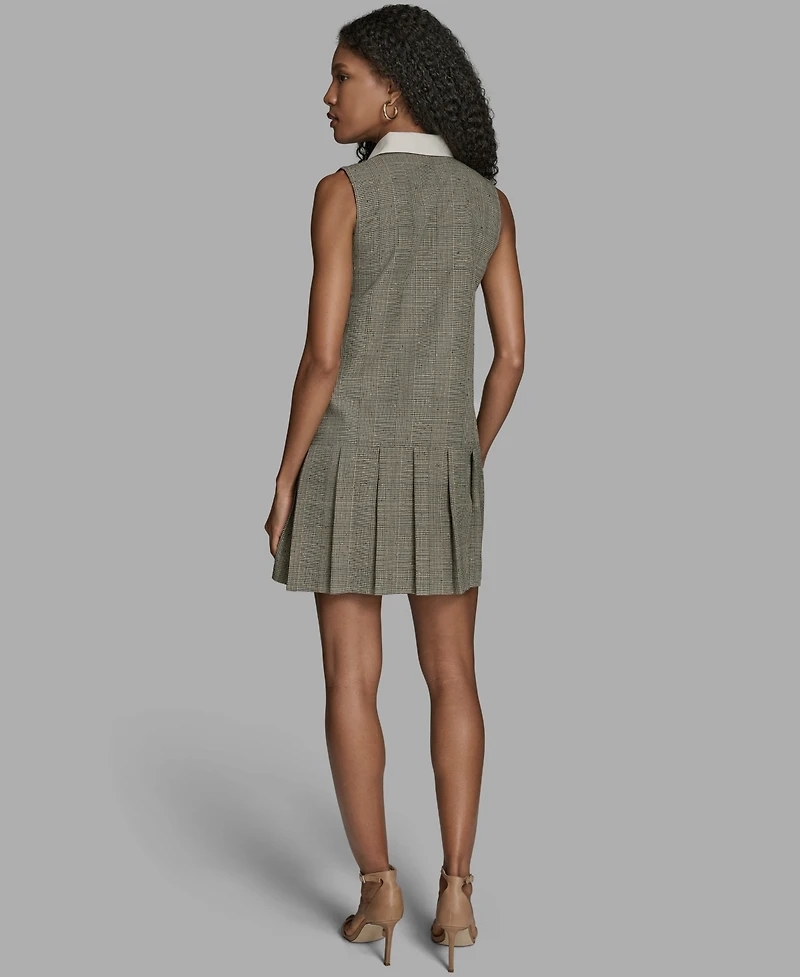 Bcbg Women's Drop Waist Sleeveless Mini Dress