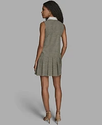Bcbg Women's Drop Waist Sleeveless Mini Dress
