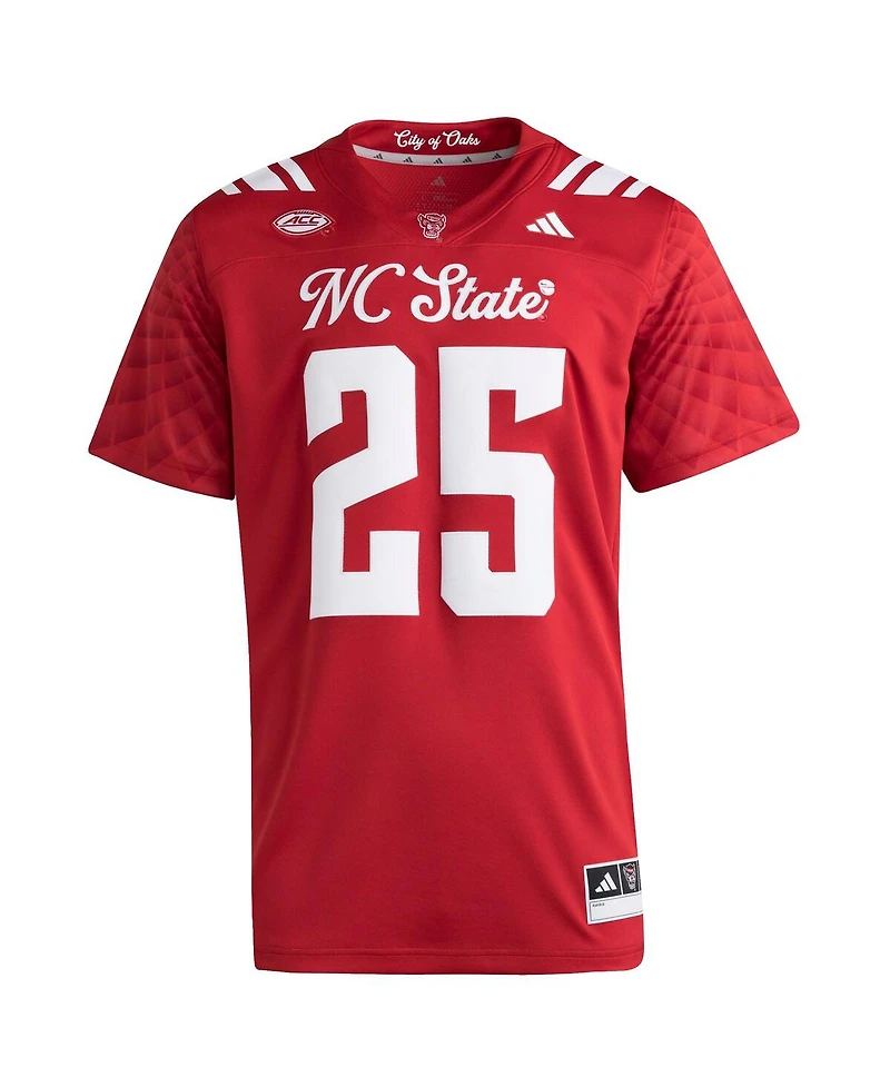 Adidas Men's 25 Red Nc State Wolfpack Premier Strategy Jersey