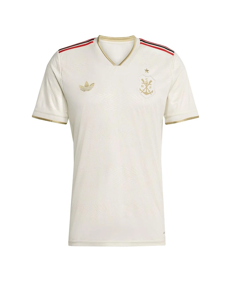 Adidas Men's Tan Cr Flamengo 2025/26 Third Replica Jersey