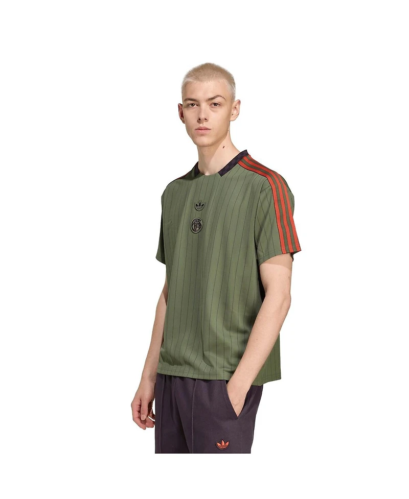 Adidas Men's and Women's Green Bayern Munich Terrace Icons Jersey