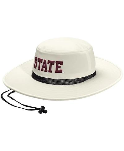 Adidas Men's and Women's Cream Mississippi State Bulldogs Wide Brim Boonie Bucket Hat