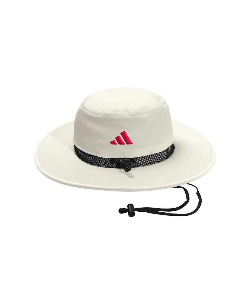 Adidas Men's and Women's Cream Louisville Cardinals Wide Brim Boonie Bucket Hat