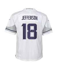Nike Preschool Justin Jefferson White Minnesota Vikings Alternate Player Game Jersey