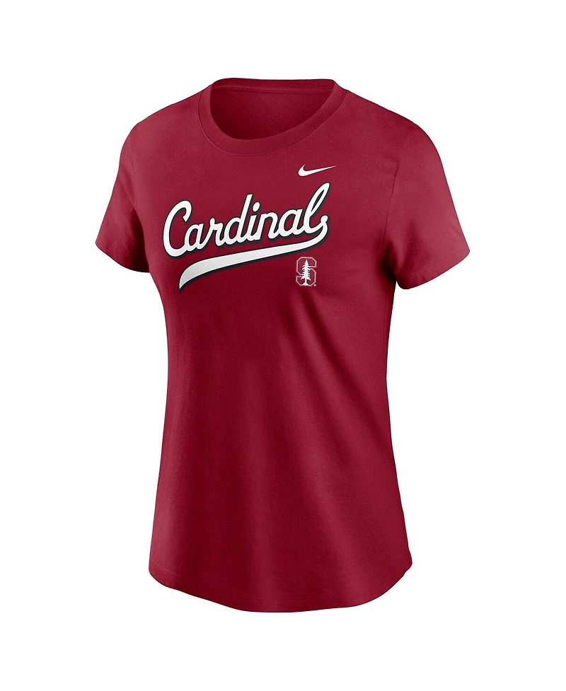 Nike Women's Cardinal Stanford Local Script T-Shirt