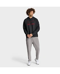 Nike Men's Black Ohio State Buckeyes Premium Raglan Performance Pullover Hoodie
