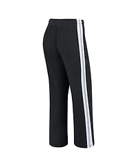 Wear by Erin Andrews Women's Black Las Vegas Raiders Color-Block Straight Leg Pants