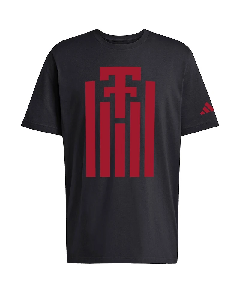 Adidas Men's Black Texas Tech Red Raiders 100th Anniversary Fresh T-Shirt