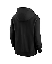 Nike Women's Black Las Vegas Raiders Phoenix Rewind Full-Zip Hoodie