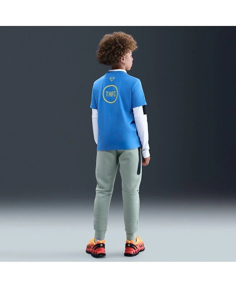Nike Big Boys and Girls Blue Tottenham Hotspur Total 90 Remix T-Shirt
