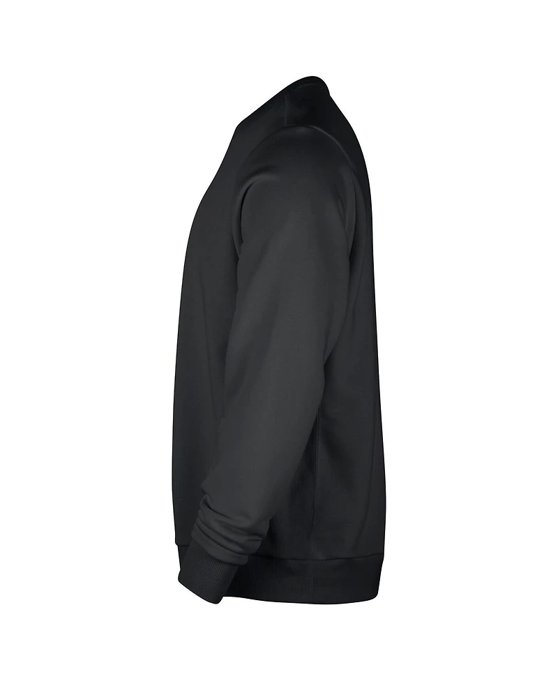 Nike Men's Black Chicago Bulls Authentic Standard Issue Travel Performance Pullover Sweatshirt