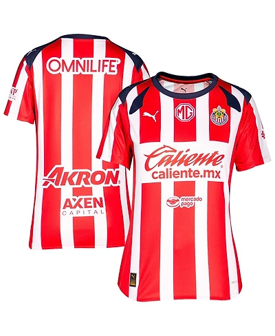 Puma Women's Red Chivas 2025/26 Home Replica Jersey