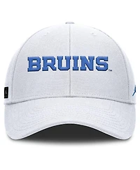 Jordan Men's White Ucla Bruins 2025 On-Field Rise Performance Adjustable Hat