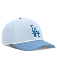 Nike Men's Light Blue Los Angeles Dodgers Rise Dri-Fit Adjustable Hat