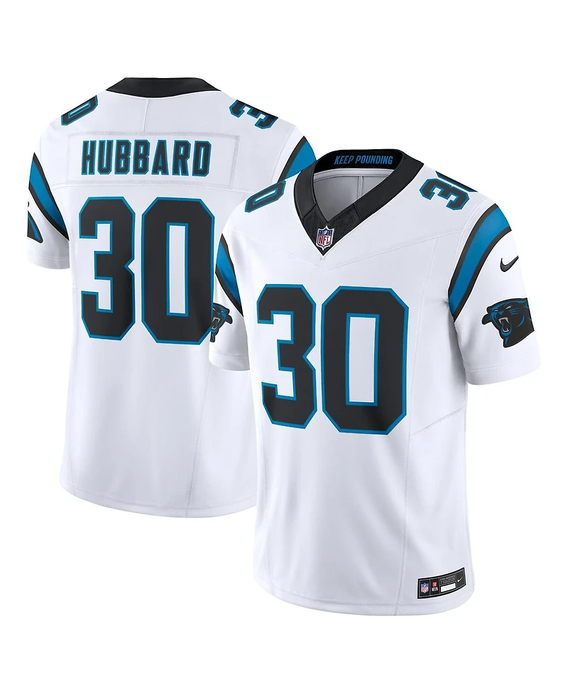 Nike Men's Chuba Hubbard White Carolina Panthers Vapor F.u.s.e. Limited Jersey