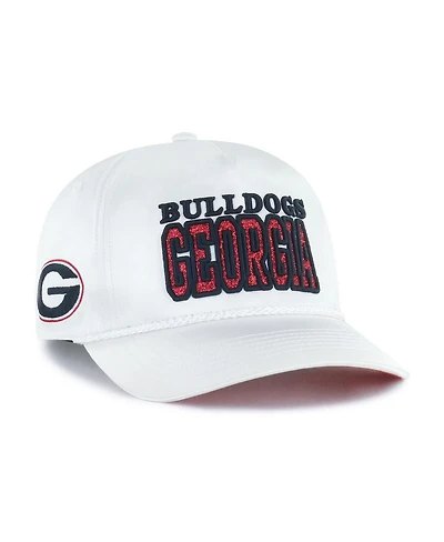 '47 Women's Brand White Georgia Bulldogs Outspoken Hitch Adjustable Hat