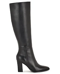 Nine West Women's Zazz Tall Block Heel Dress Boots