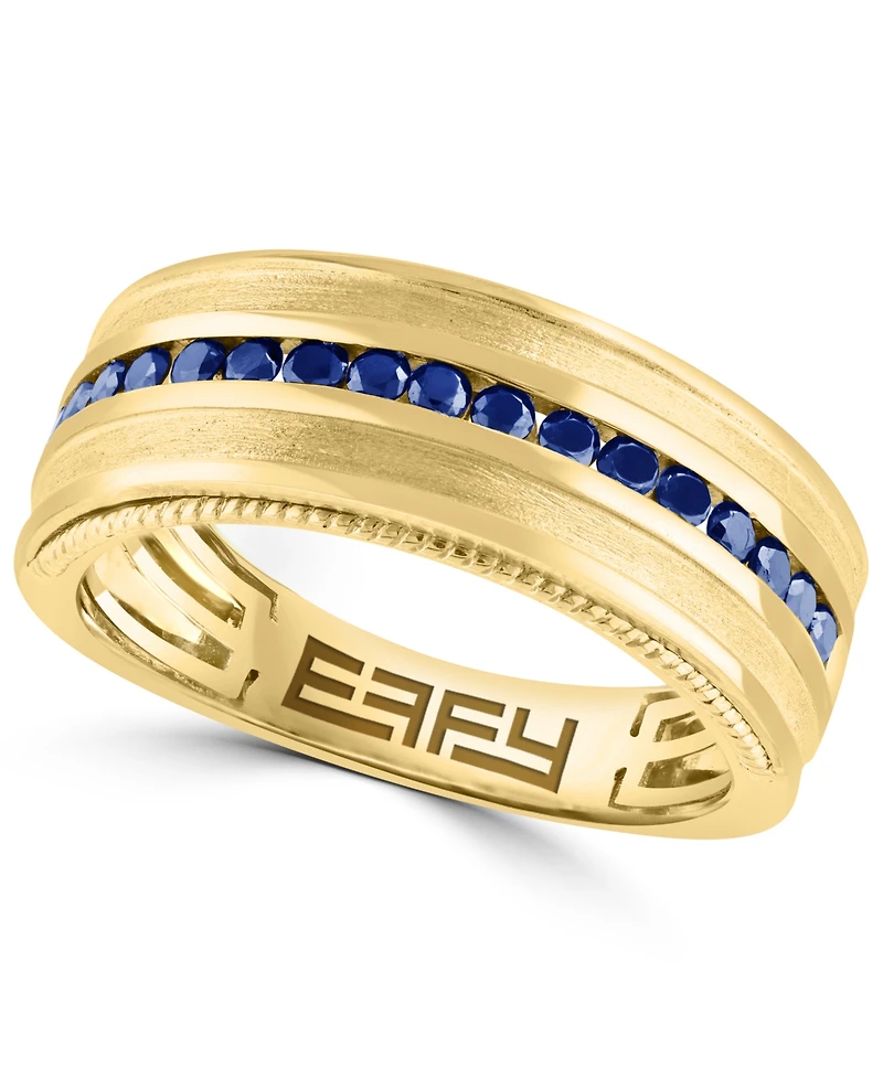 Effy Collection Sapphire Ring (1/2 ct. t.w.) in 14K Yellow Gold