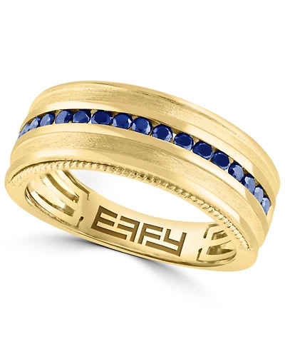 Effy Collection Sapphire Ring (1/2 ct. t.w.) in 14K Yellow Gold