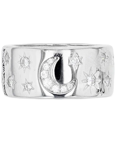 Macy's Cubic Zirconia Starburst Ring (1.644 ct. t.w.) Sterling Silver