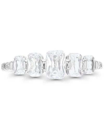 Macy's Cubic Zirconia Anniversary Ring (2.944 ct. t.w.) Sterling Silver