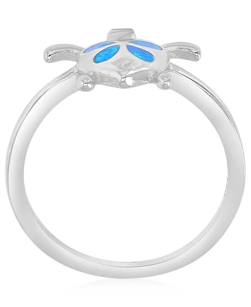Macy's Tortoise Opal (0.25 ct. t.w.) Ring Sterling Silver