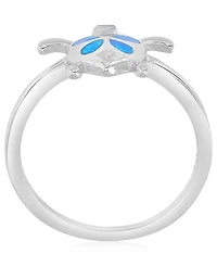 Macy's Tortoise Opal (0.25 ct. t.w.) Ring Sterling Silver