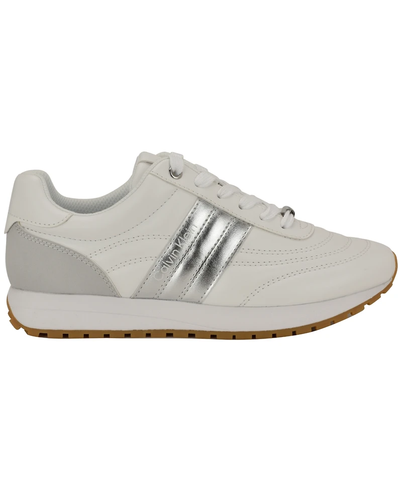 Calvin Klein Women's Tatyann Retro Lace-Up Sneakers