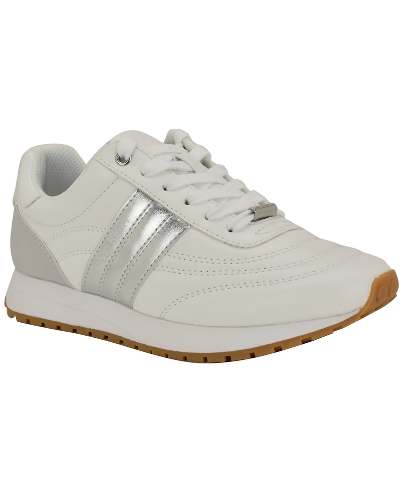 Calvin Klein Women's Tatyann Retro Lace-Up Sneakers