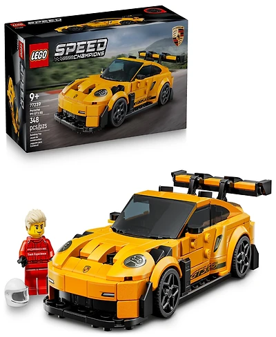 Lego Speed Champions Porsche 911 GT3 Rs Super Car 77239, 348 Pieces