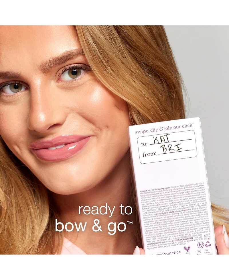 tarte 2-Pc. Petite Kisses Maracuja Juicy Lip Set