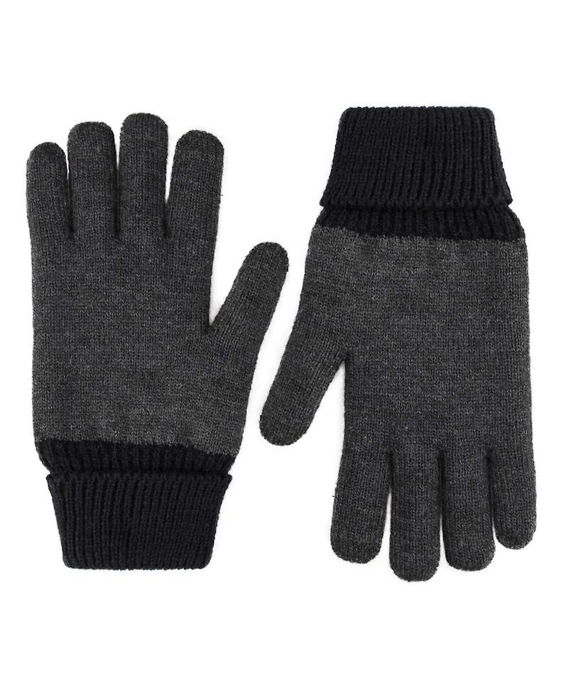 Levi's Men's 2-Pack. Fleece Ivy Beanie and Gloves Set
