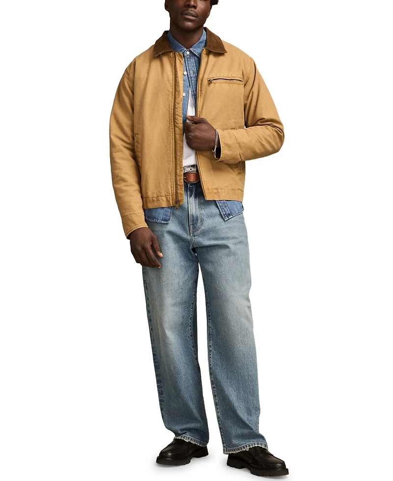 Lucky Brand Men's Canvas Work Long Sleeves Jacket