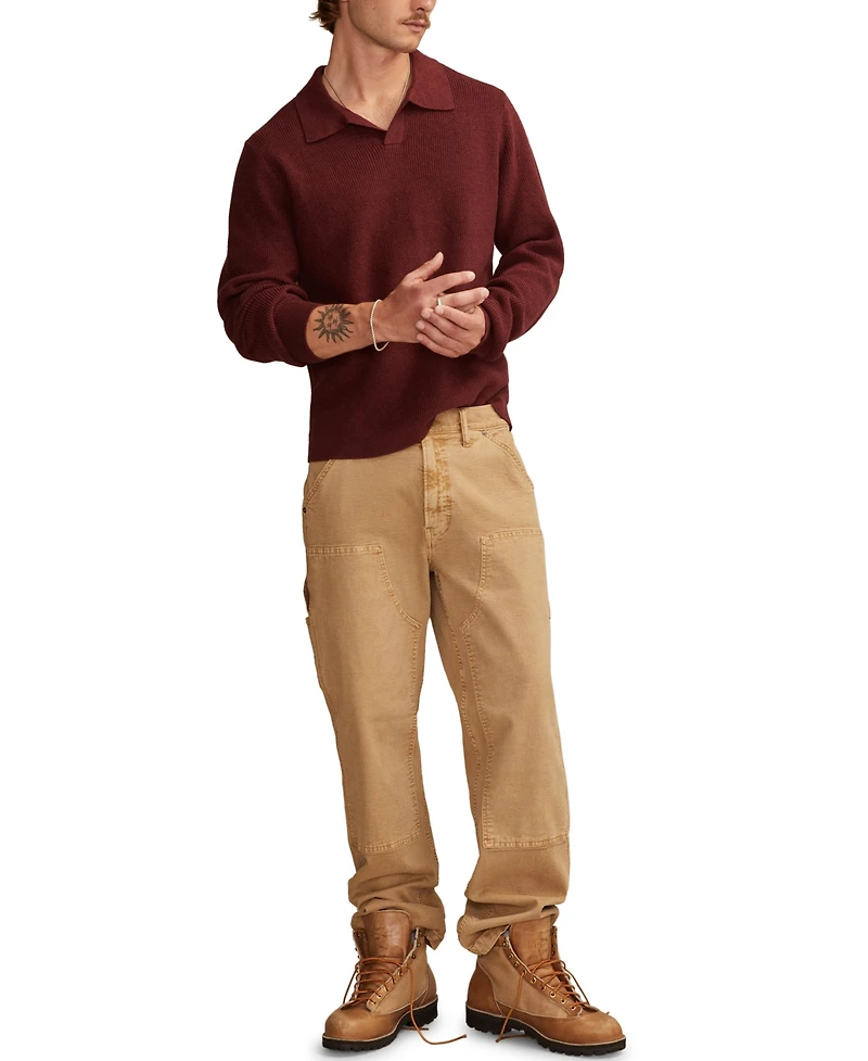 Lucky Brand Men's Johnny Collar Polo Sweater