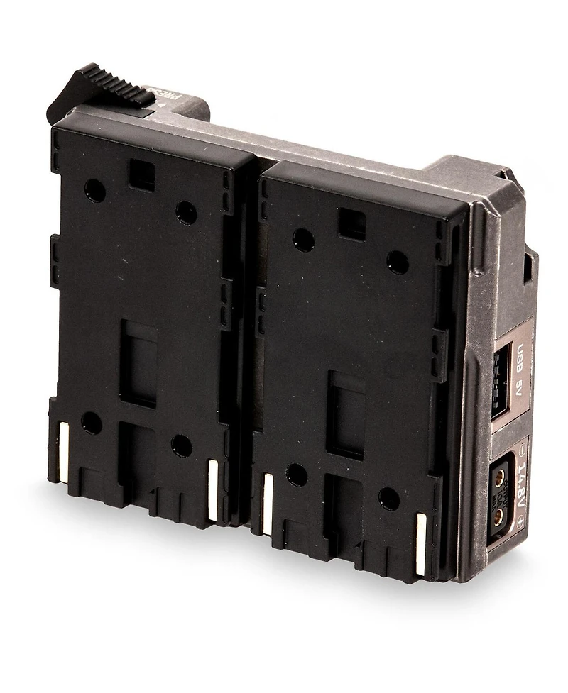 Tilta Dual Canon Bp to Gold Mount Adapter Battery Plate for Red Komodo, Tactical Gray