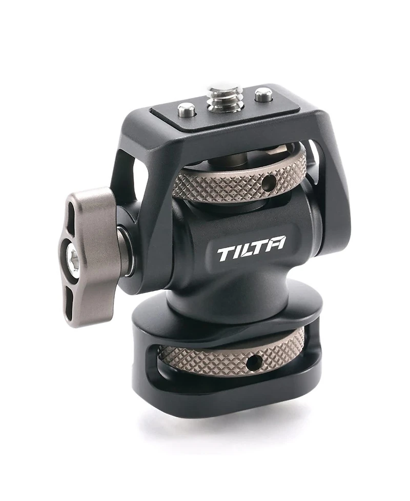Tilta 1/4"-20 Accessory Mounting Bracket with Locating Pins, Black
