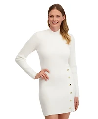 Laundry By Shelli Segal Women's Layla Long Sleeve Sweater Dress