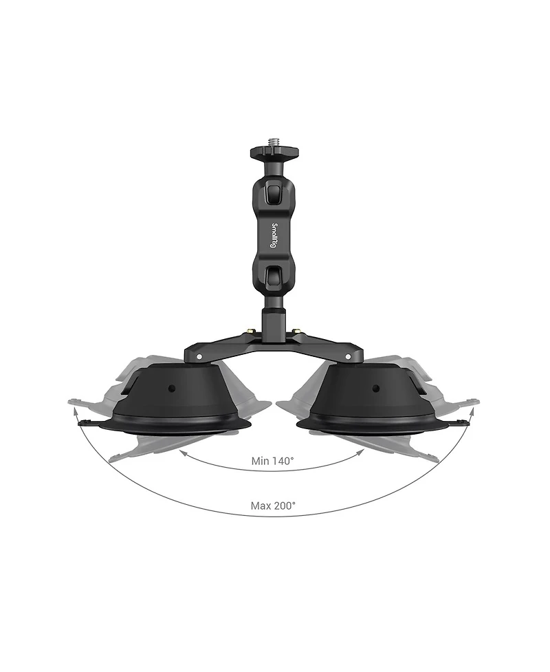 SmallRig Sc-2K Portable Dual Suction Cup Camera Mount