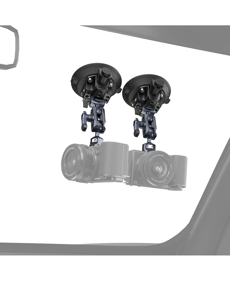 SmallRig 4" Suction Cup Camera Mount Kit for Vehicle Shooting