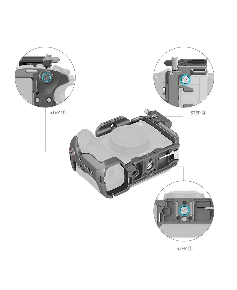 SmallRig HawkLock Quick Release Cage Kit for Sony FX3/FX30 Camera