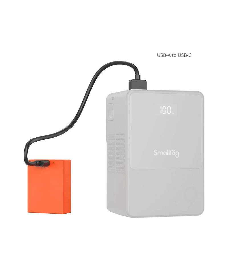 SmallRig Np-W126S 7.622Wh 7.4V 1050mAh Usb-c Rechargeable Camera Battery, Orange