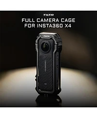 Tilta Full Camera Cage for Insta360 X4 Action Camera, Black