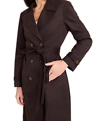 Tahari Asl Women's and Petite Long Sleeve Trench Coat, Regular &