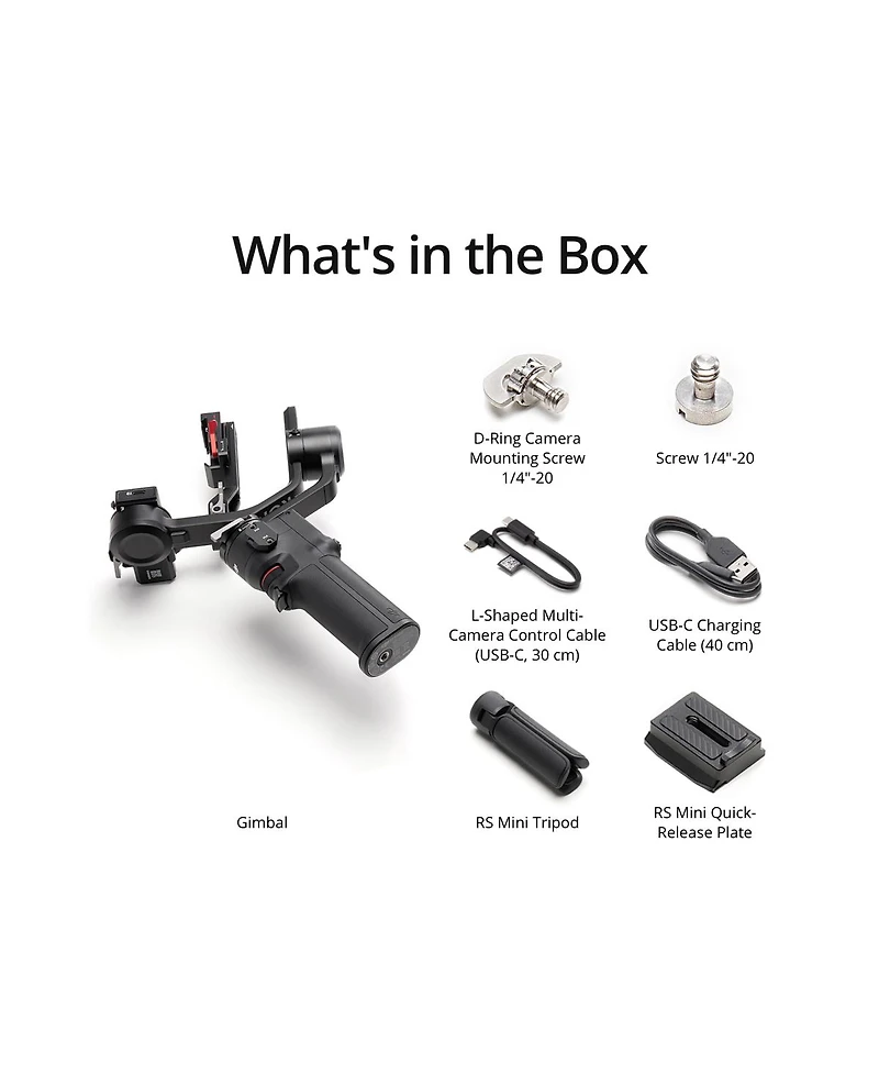 Dji Rs 3 Mini 3-Axis Handheld Gimbal Stabilizer