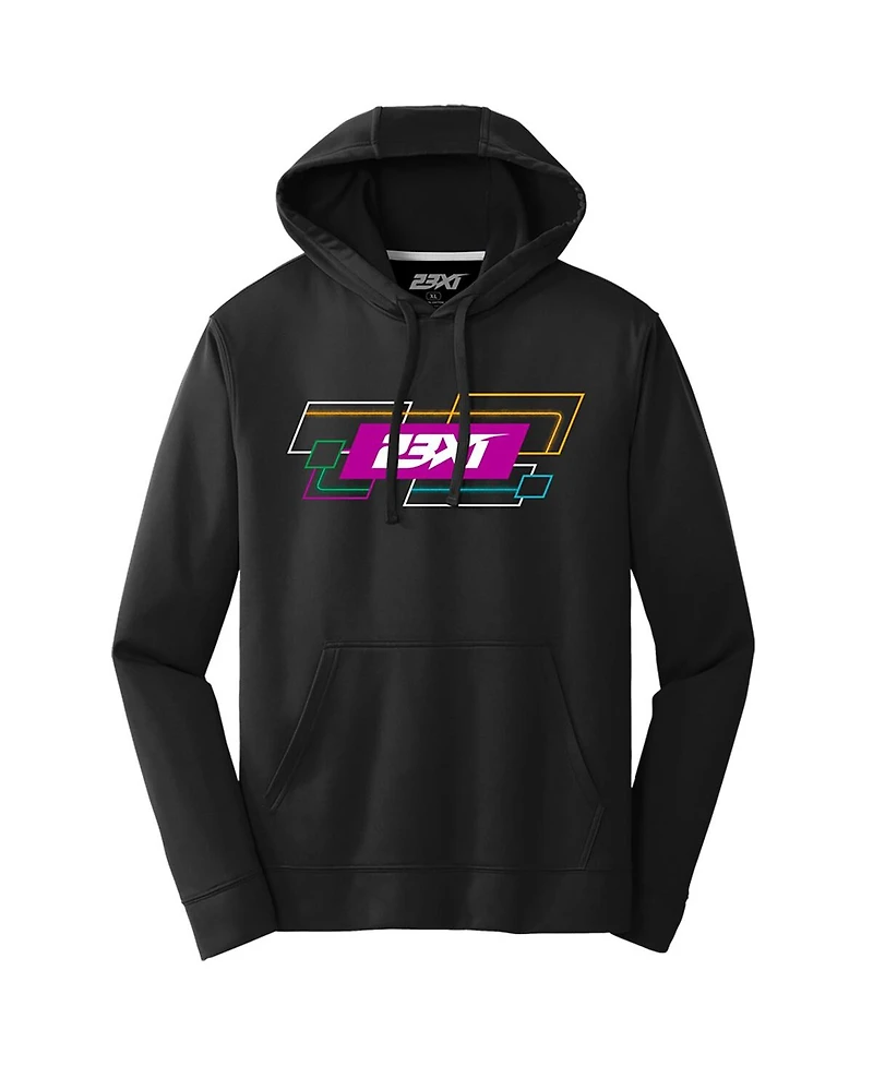 23xi Racing Men's Black Team Tri-Blend Pullover Hoodie
