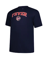 Fanatics Men's Navy Indiana Fever Big Tall Arch Logo T-Shirt