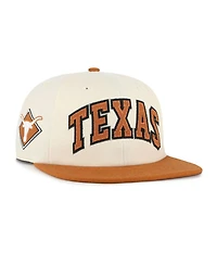'47 Brand Men's and Women's Natural Texas Longhorns Crossover Off Hand Captain Adjustable Hat